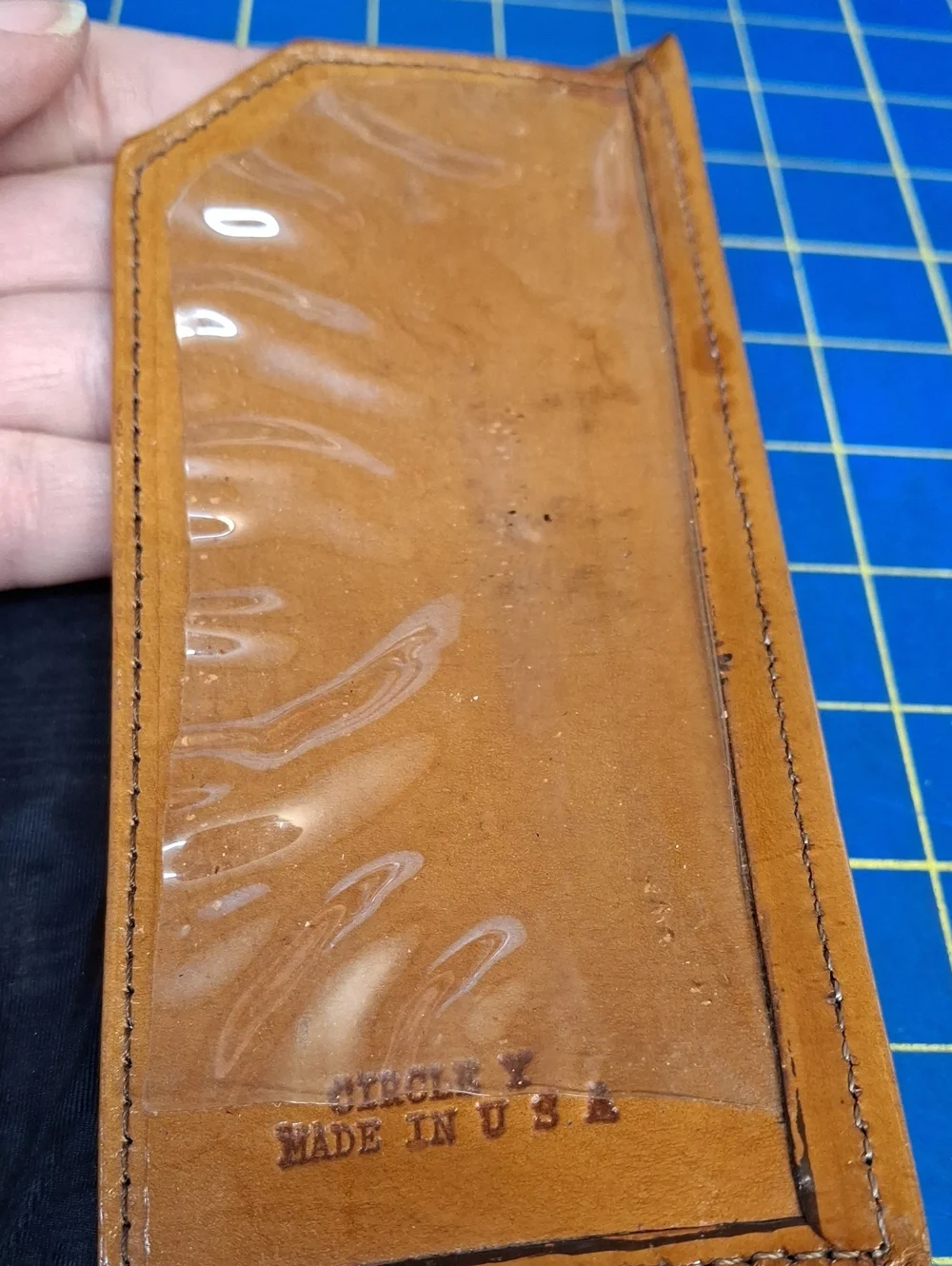 Circle Y Tooled Leather 7